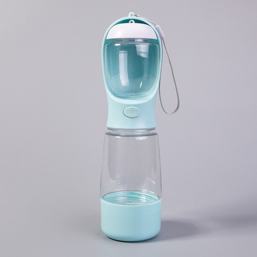 Portable cat dog water bottle - cat,
