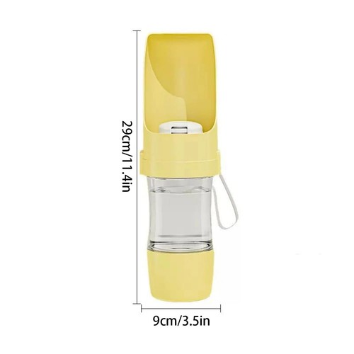 Dog water bottle food - 2, in
