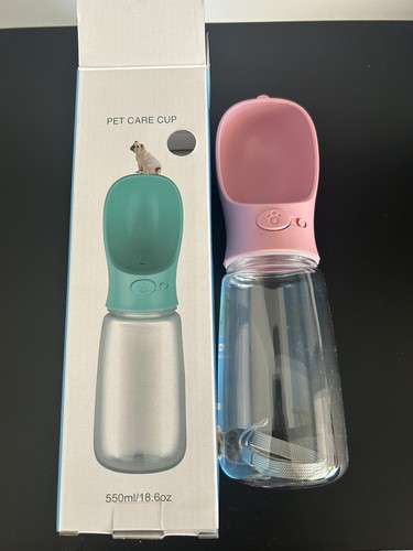 550ml pet dog cat water - cat, bottle