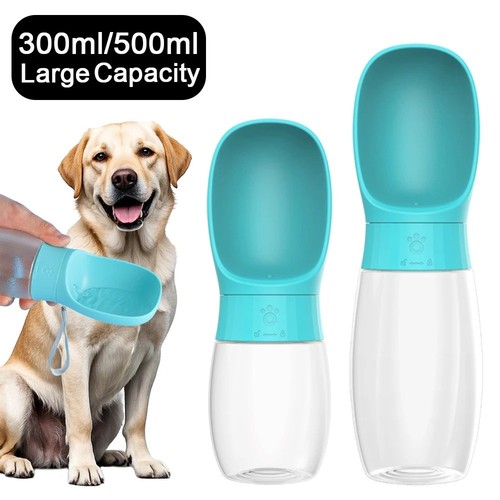 Pet dog waterbottle 300ml - waterbottle,