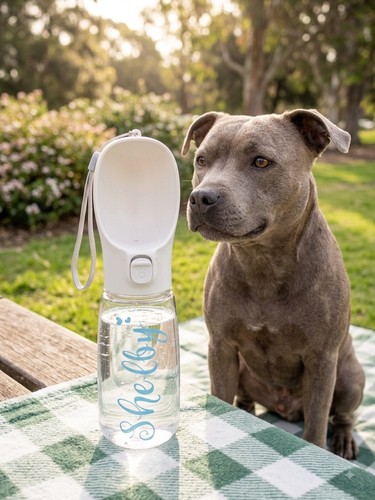 Custom portable dog water bowl - custom,