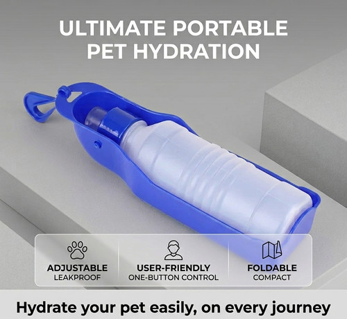 Portable dog water - water, bottle