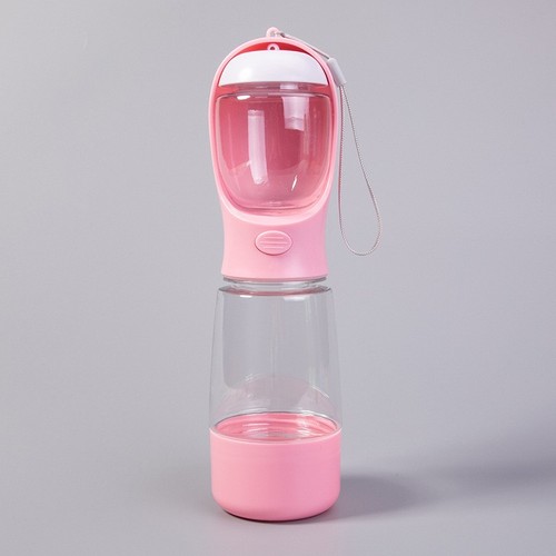 Dog water bottle with - 3-in-1,