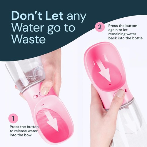 Dog water bottle cat drinking - bottle,