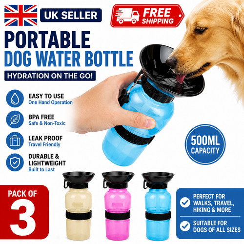 500ml portable dog cat - portable,